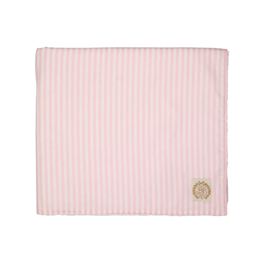Bishop Bath & Beach Towel-Pinckney Pink Stripe