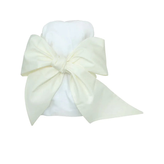 Bow Swaddle - Broadcloth - Palmetto Pearl