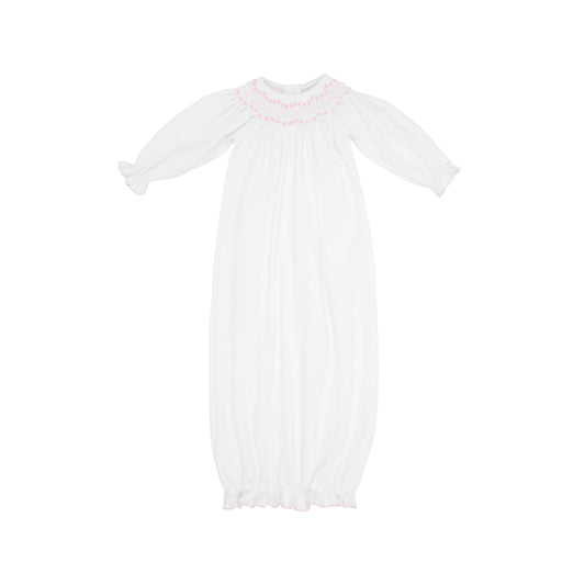 Sweetly Smocked Greeting Gown