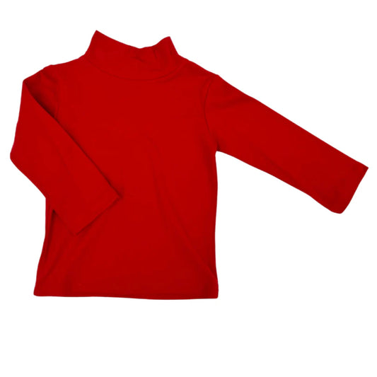 Turtleneck Under Shirt Red Knit