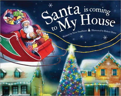 Santa Is Coming to My House Book