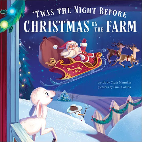 Twas the Night Before Christmas on the Farm Book