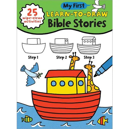 My First Learn -To-Draw: Bible Stories Book