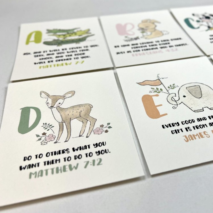 ABC Scripture Cards for Kids