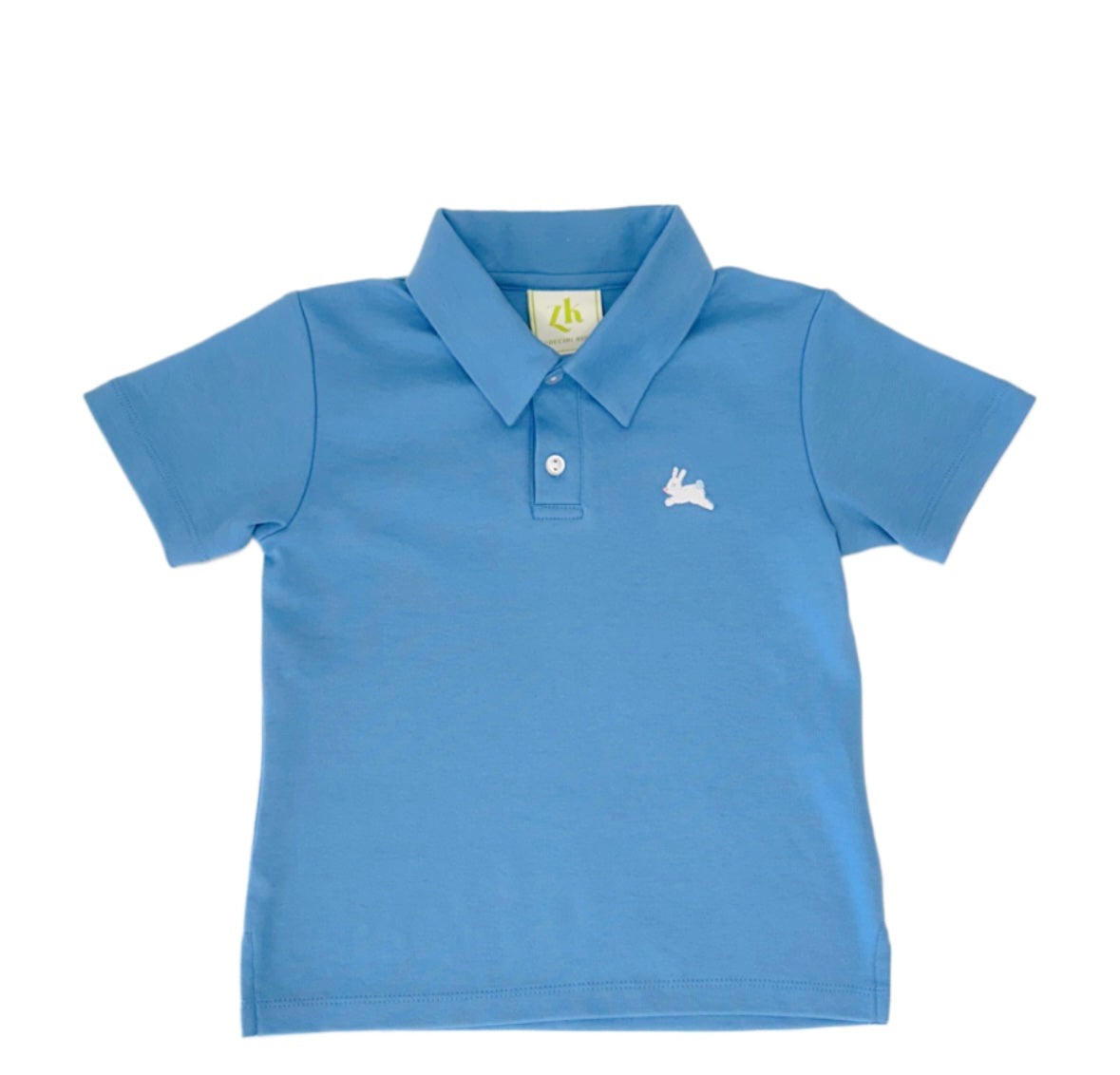 Bunny Polo Shirt - Periwinkle