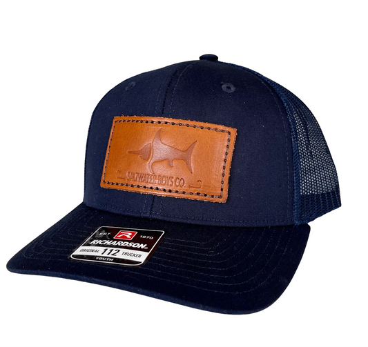 Leather Logo Hat