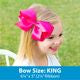 King ABC's School-themed Printed Grosgrain Hair Bow