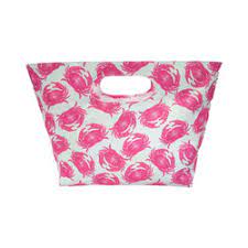 TRVL Keyhole Tote - Crabby Neon Pink