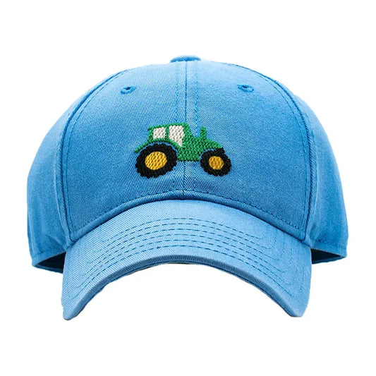 Kids Tractor Hat - Light Blue