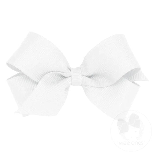 Medium Classic Grosgrain Hair Bow (Plain Wrap)