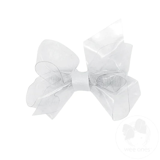 Mini Wee Splash Bow - Clear