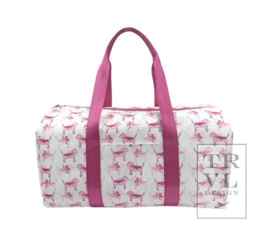 WEEKENDER PUPPY LOVE PINK BY TRVL DESIGN