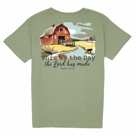 Cardin McCoy - This is the Day that the Lord has Made Farm Picture SS T Shirt