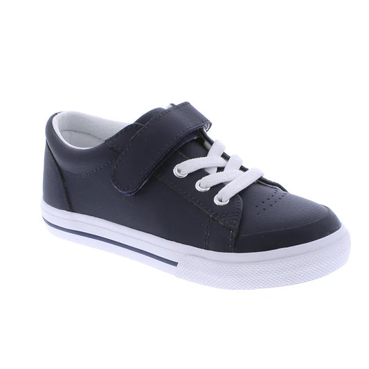 Footmates Shoe - REESE - Navy Leather