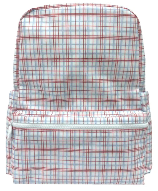 BACKPACKER - Classic Plaid Red