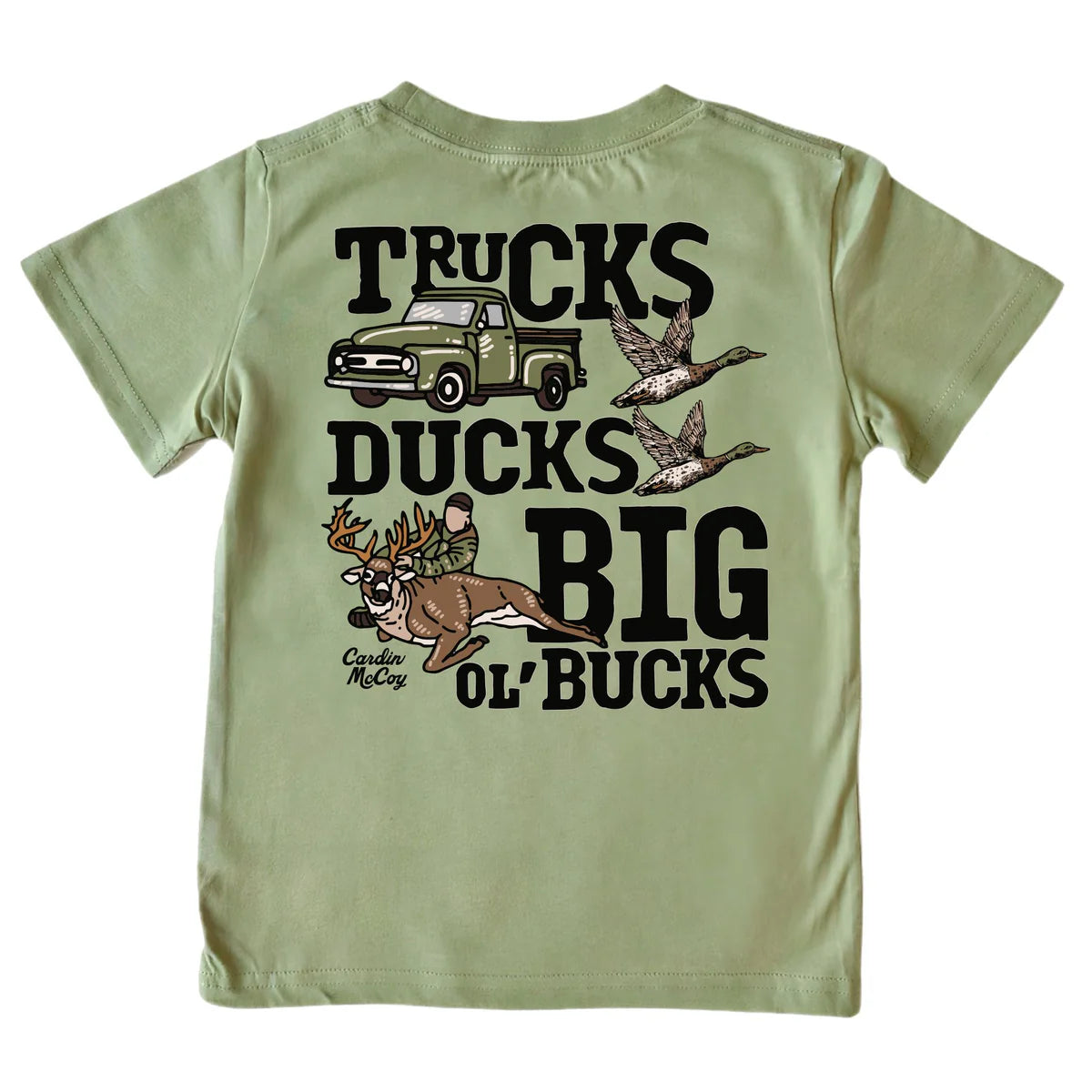 Cardin McCoy - Trucks, Ducks and Bucks SS T Shirt