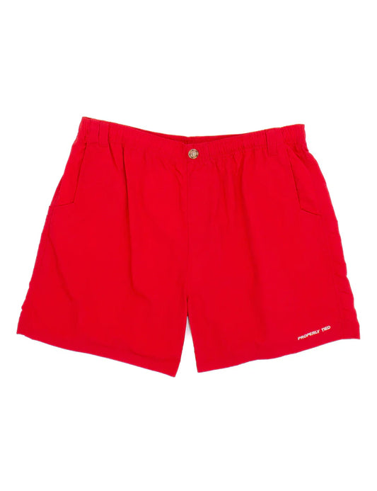 Boys Mallard Short Stone Red