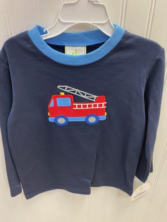 Firetruck Harry's Play Tee Navy Knit